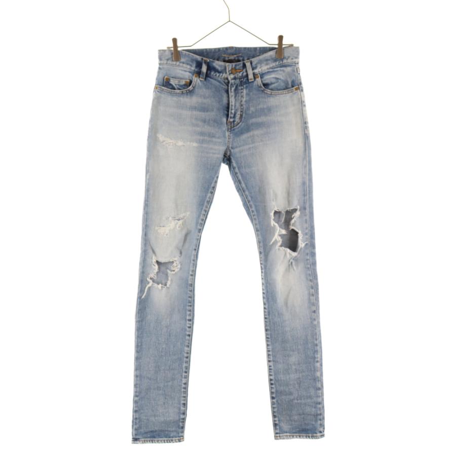 saint laurent paris(サンローラン)デストロイスキニーデニム