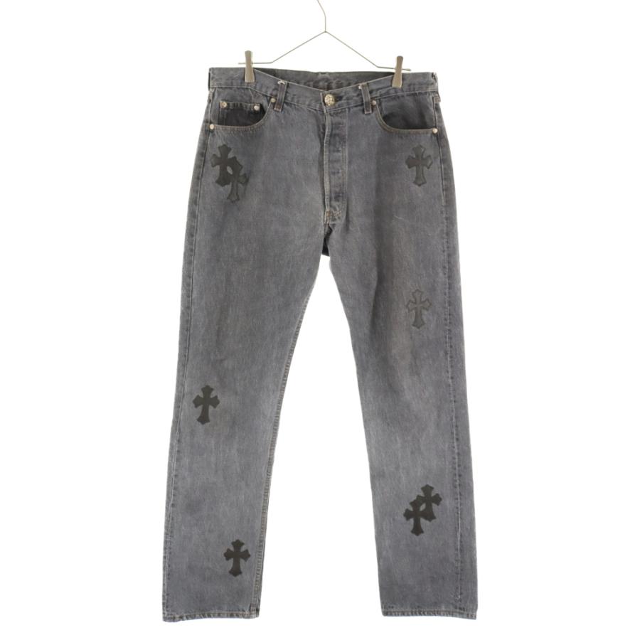 CHROME HEARTS クロムハーツ×リーバイスコラボ クロスパッチ付き CHROME HEARTS クロムハーツ×リーバイスコラボ クロスパッチ付き
