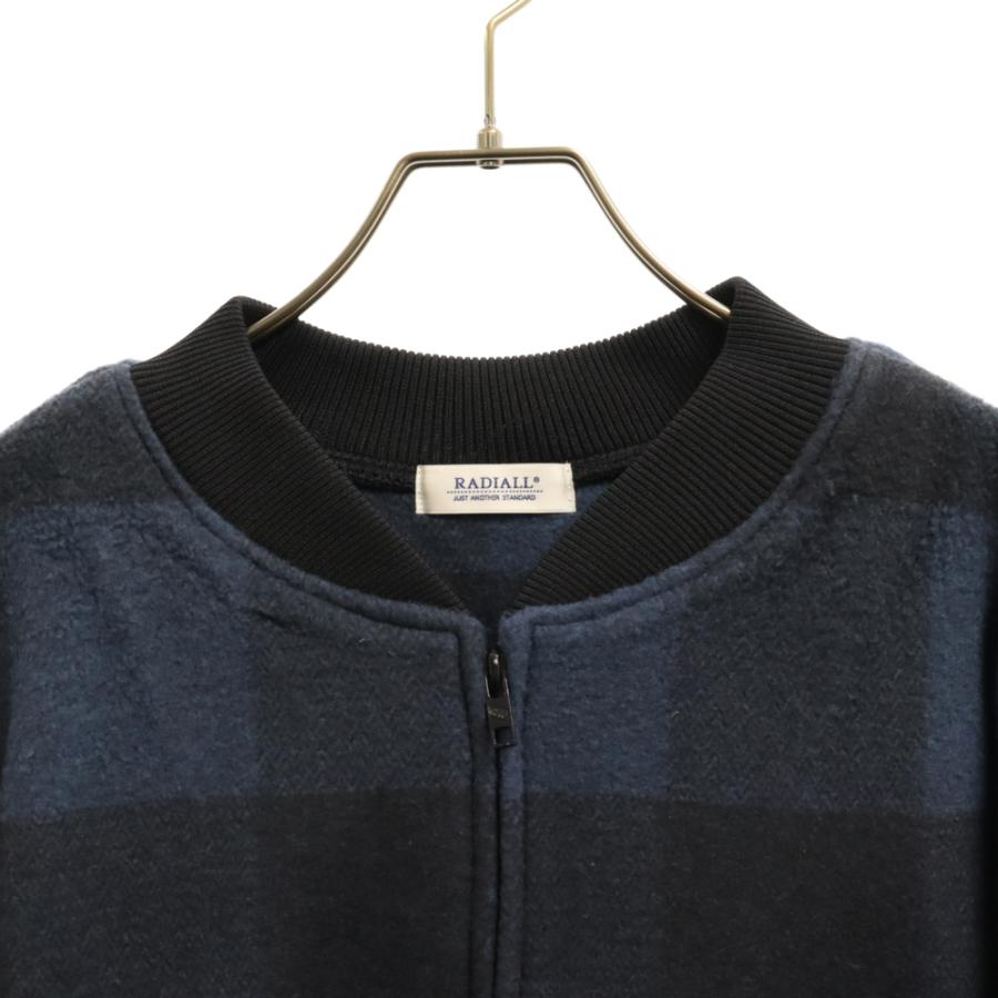 RADIALL ラディアル RAD-20AW-CUT010 GEM TOP ZIP UP BLOUSON チェック 