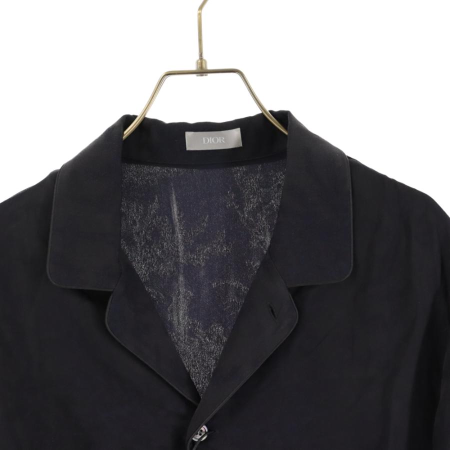 DIOR ディオール 21SS CHEMISE シルク混フローラル パジャマシャツ 