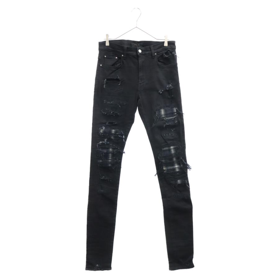 AMIRI アミリ MX1 ダメージ加工 ストレッチスキニーデニムパンツ 