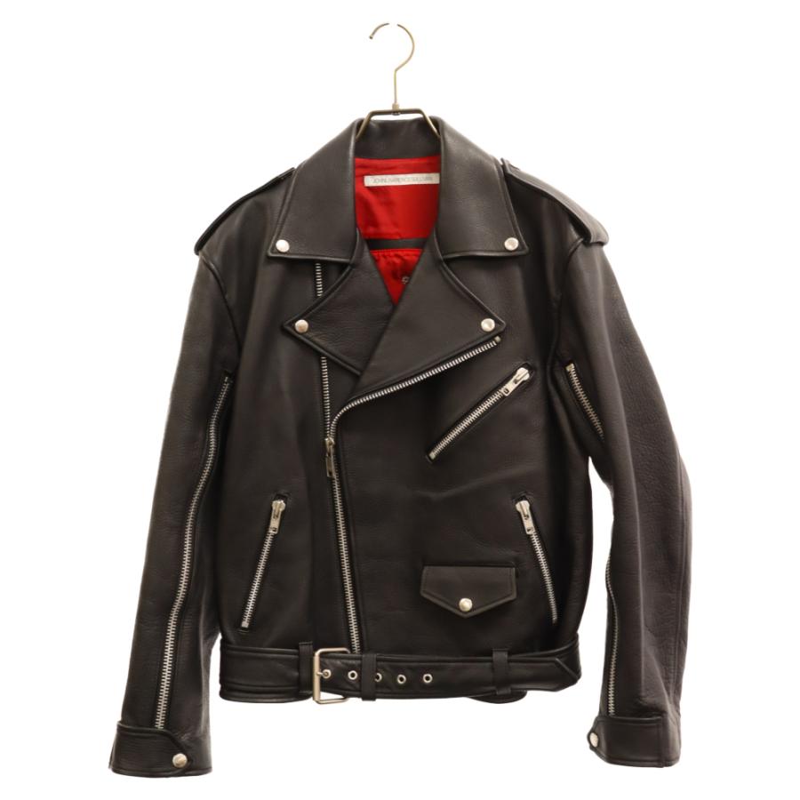 16aw ジョンローレンスサリバン ラムレザー ライダースジャケット 