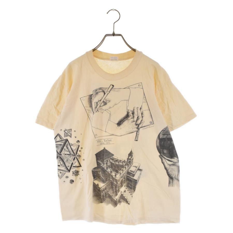 VINTAGE ヴィンテージ 80s M.C.ESCHER エッシャー 騙し絵グラフィック  