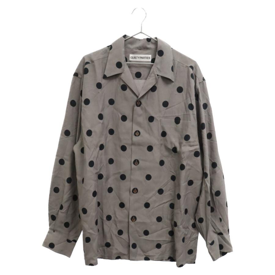 WACKO MARIA ワコマリア ハワイアン ドット シャツ 長袖 レーヨン