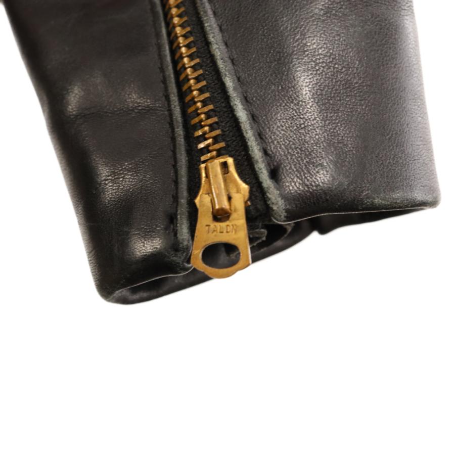 VANSON バンソン RJV レザー シングルライダースジャケット ブラック 