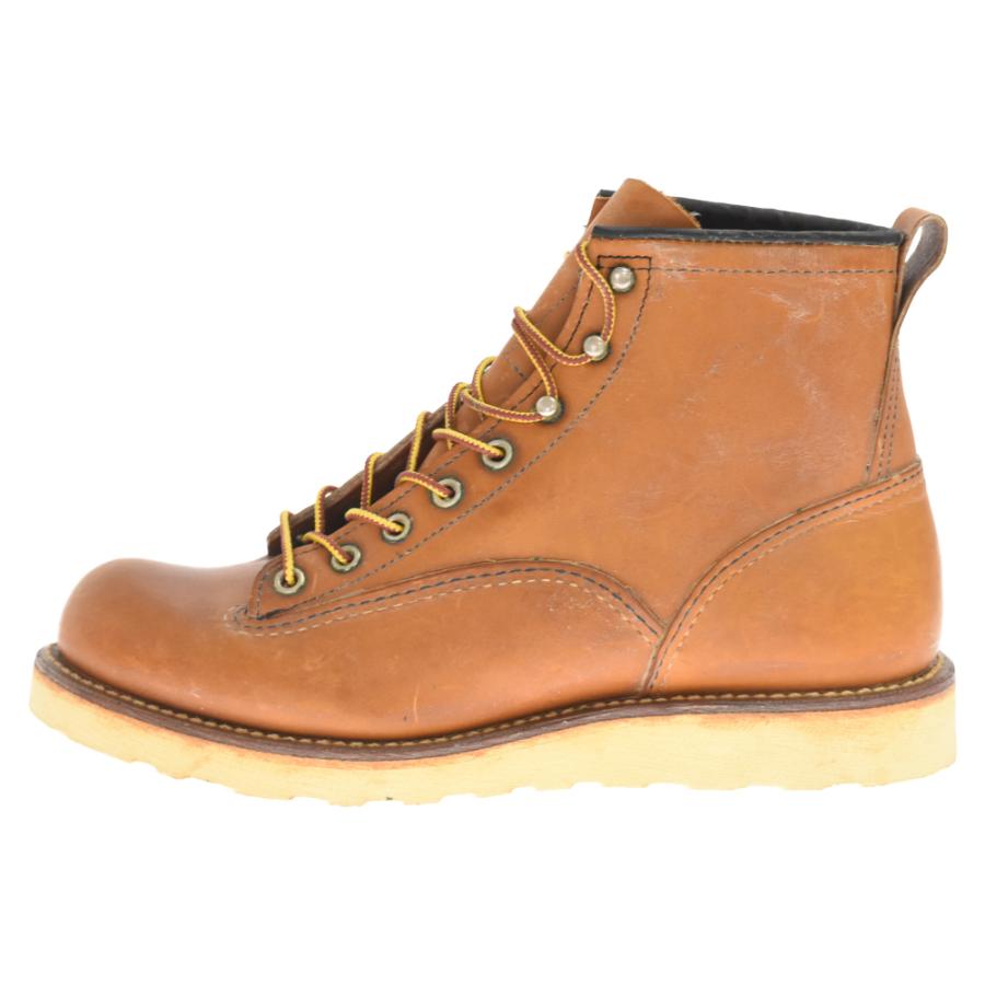 RED WING レッド ウイング 2904 LINEMAN BOOTS ラインマン レザー ブーツ ブラウン 9023K140032