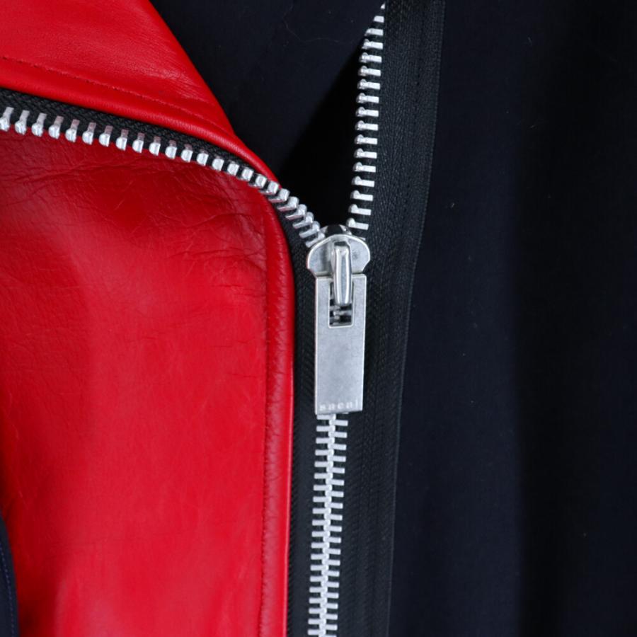 sacai Sacai サカイ 19AW ダブルライダースドッキング 再構築 sacai Sacai サカイ 19AW ダブルライダースドッキング 再構築