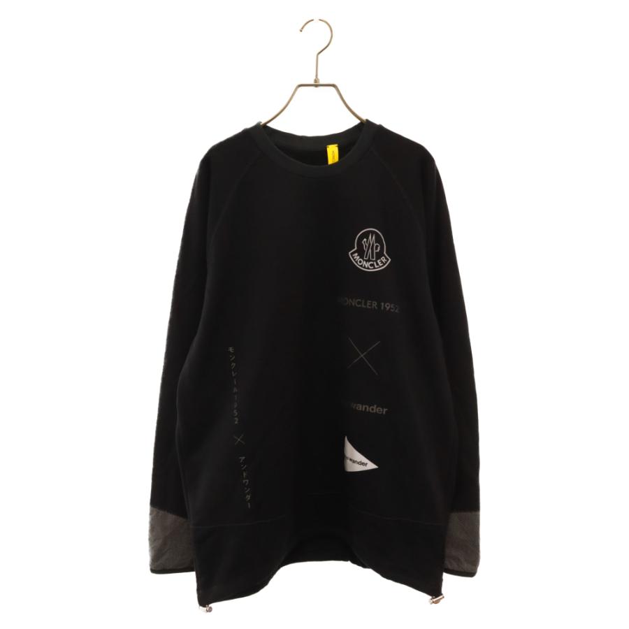 MONCLER モンクレール×and wander MAGLIA GIROCOLLO アンドワンダー  