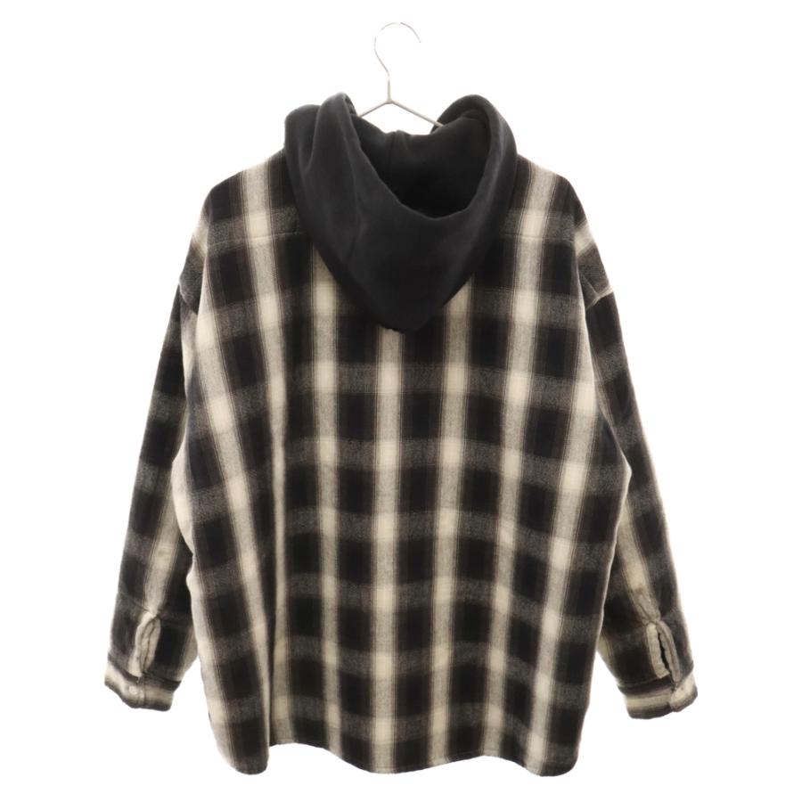 SAINT MICHAEL セントマイケル 23AW チェックシャツ パーカー SAINT MICHAEL セントマイケル 23AW チェックシャツ パーカー