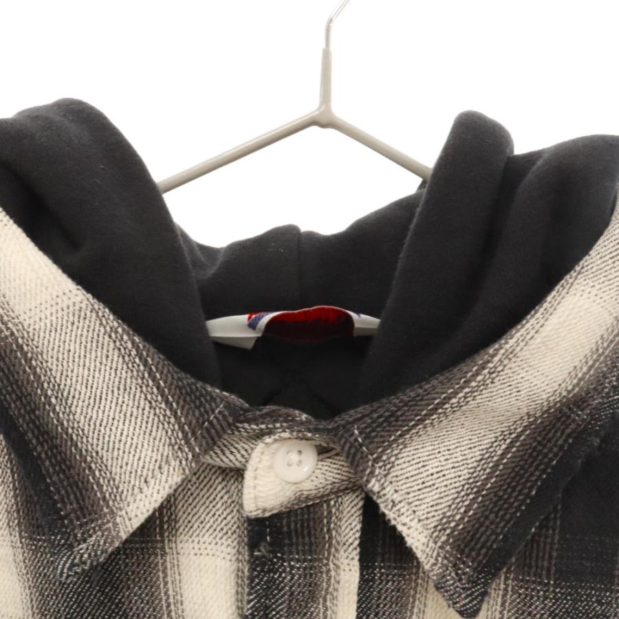 SAINT MICHAEL セントマイケル 23AW チェックシャツ パーカー SAINT MICHAEL セントマイケル 23AW チェックシャツ パーカー