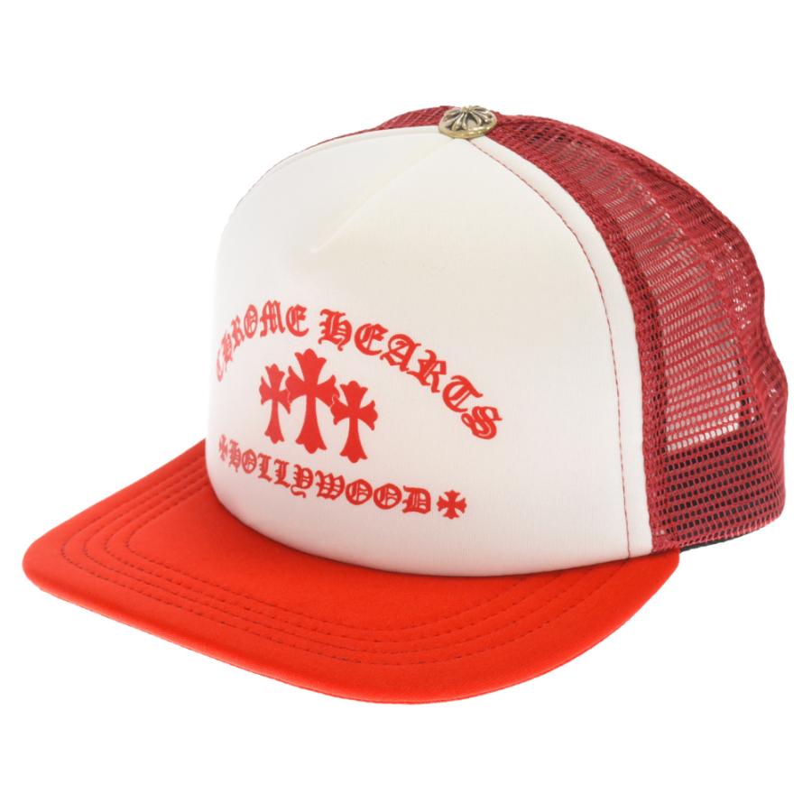 CHROME HEARTS クロムハーツ King Taco Trucker Cap キングタコ セメタリークロスプリント トラッカーメッシュ