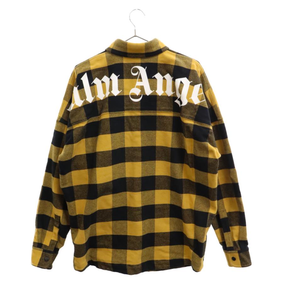 Palm angels チェック長袖シャツ