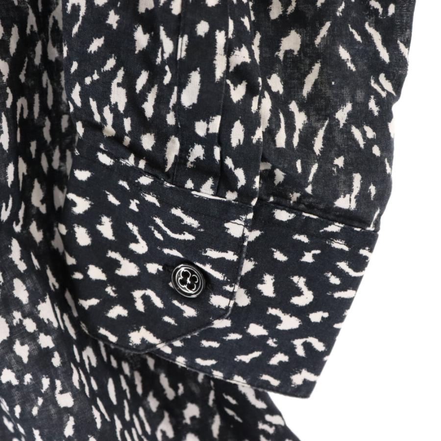 サンローランパリ 13AW エディ期 Leopard Shirt ベイビーキャット 