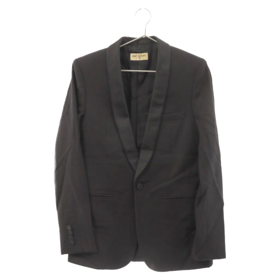 サンローラン16SSエディ期ドットスモーキングテーラード