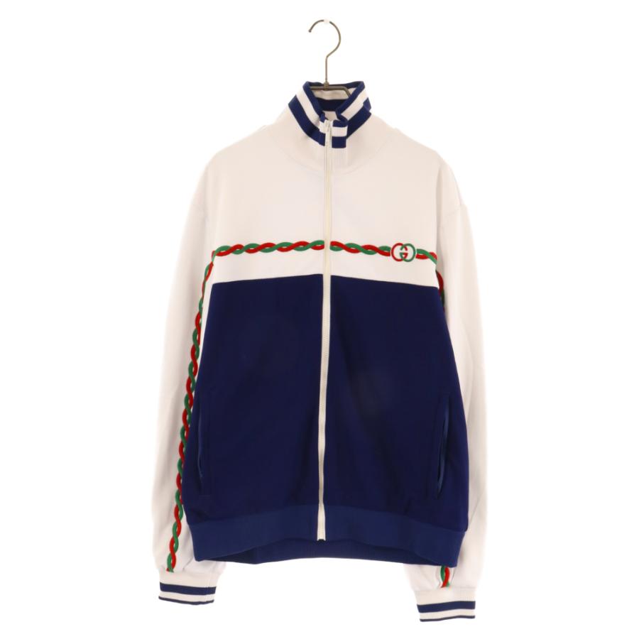 GUCCI グッチ インターロッキングG ポリエステルピケ ジップジャケット  