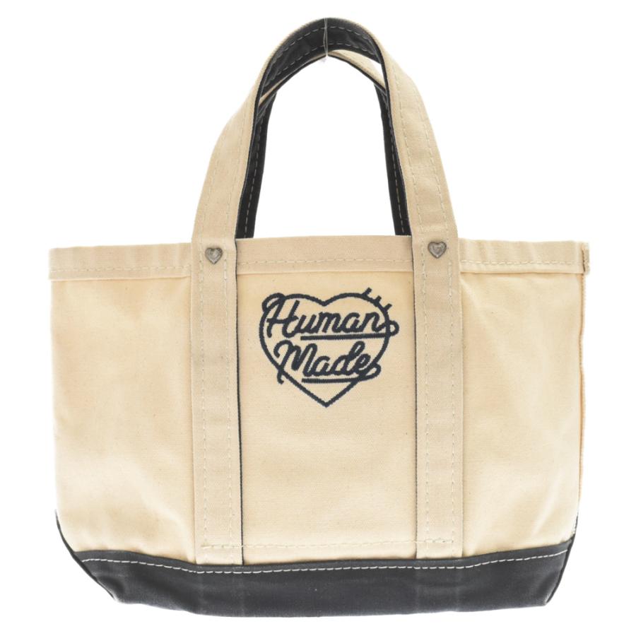 HUMAN MADE ヒューマンメイド HEAVY CANVAS TOTE ハートロゴ刺繍 