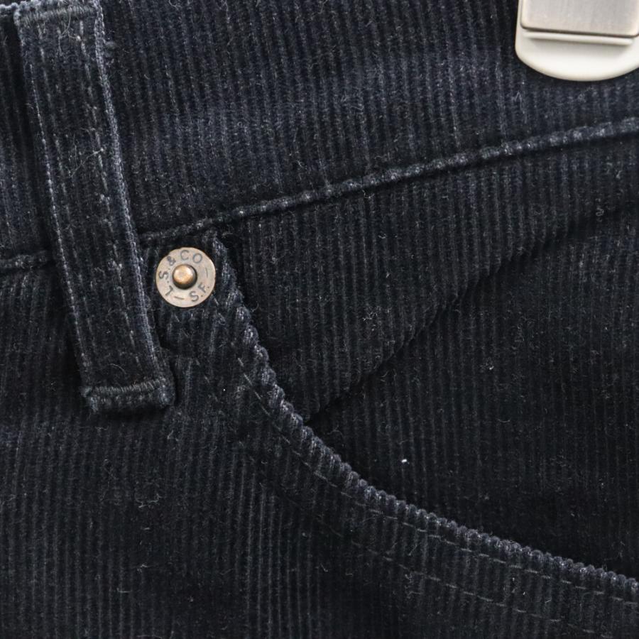 Levi's リーバイス W517 レディース ブーツカットパンツ コーデュロイ ブラック W28｜shopbring｜05