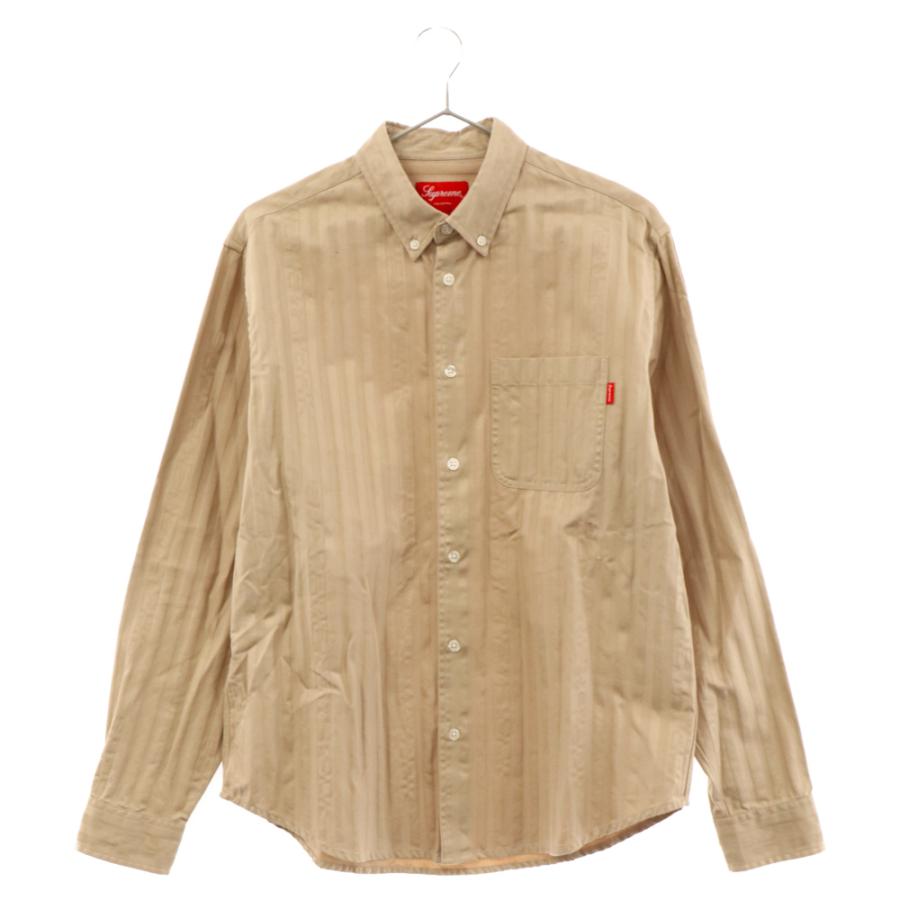 SUPREME シュプリーム 20AW Jacquard Stripe Twill Shirt ジャガード 