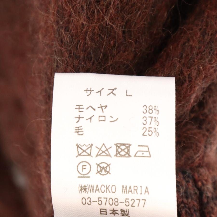 WACKO MARIA ワコマリア 23AW MARBLE MOHAIR KNIT CARDIGAN WACKO MARIA ワコマリア 23AW MARBLE MOHAIR KNIT CARDIGAN