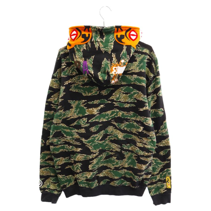 A BATHING APE アベイシングエイプ TIGER CAMO FULL ZIP HOODIE 