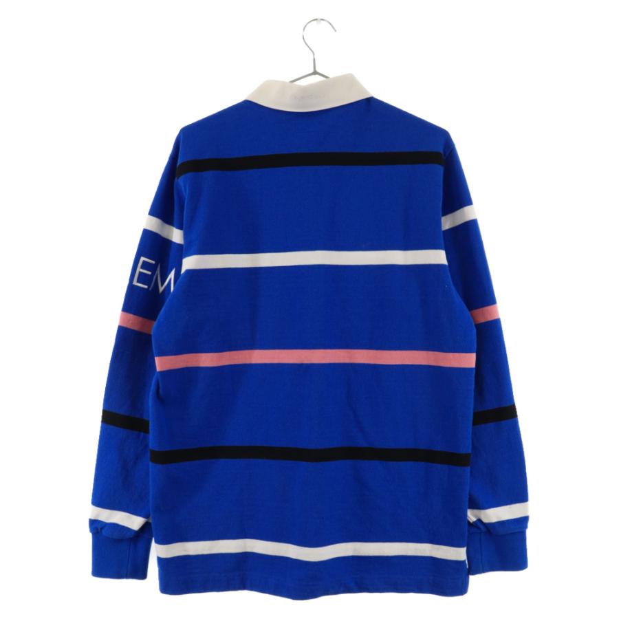 SUPREMEストライプ ラガーシャツ 16AW Supreme（シュプリーム） 16AW Striped Rugby ストライプ ラガーシャツ
