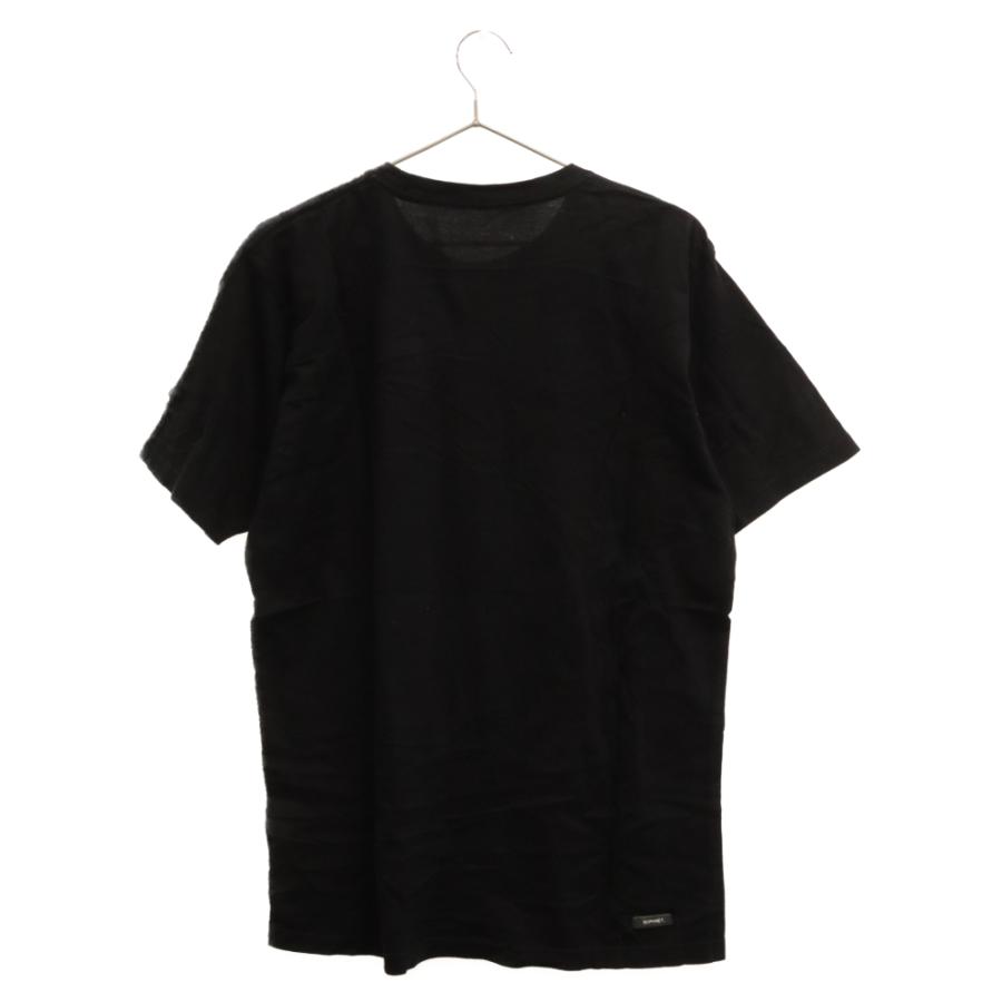 SOPHNET. ソフネット DOT LOGO AUTHENTIC TEE ドットデザインロゴプリント 半袖Tシャツ ブラック SOPH-190162｜shopbring｜02