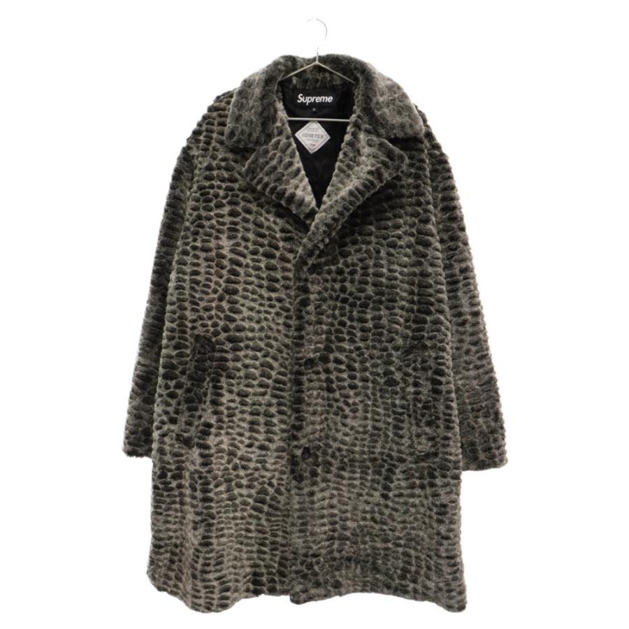 Supreme SUPREME シュプリーム 23SS Croc Faux Fur Overcoat Supreme SUPREME シュプリーム 23SS Croc Faux Fur Overcoat