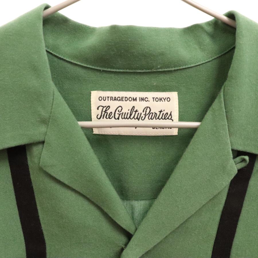 WACKO MARIA ワコマリア 23AW SWITCHING OPEN COLLAR SHIRT 
