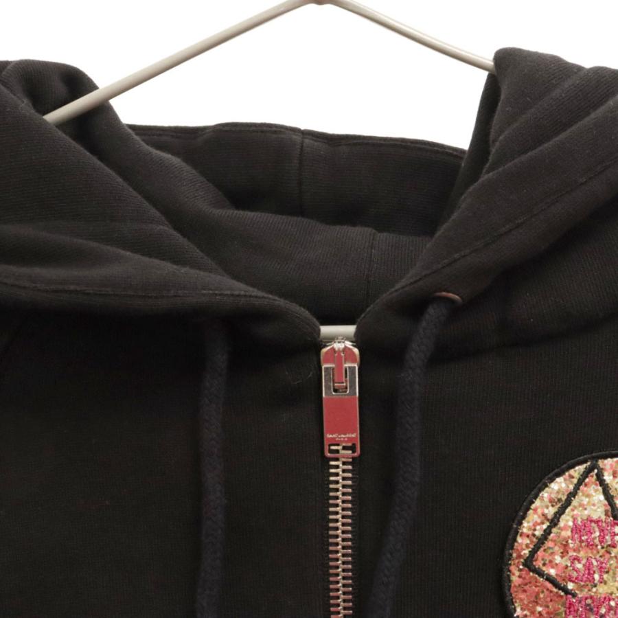 SAINT LAURENT PARIS サンローランパリ 17SS グリッターパッチジップ 