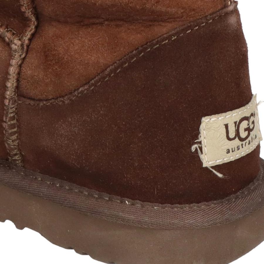 UGG アグ ムートン ショートブーティ ブーツ ブラウン US7/24cm S/N 5825｜shopbring｜06