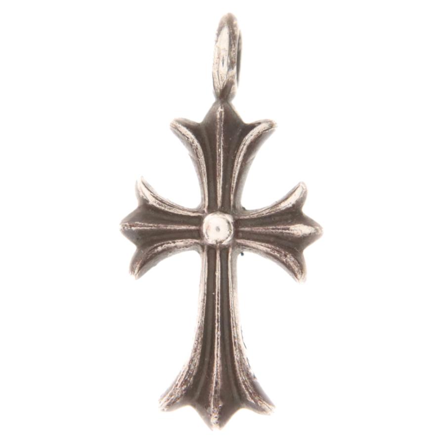 クロムハーツ　サファイア　タイニーファット　最終値下げ CHROME HEARTS クロムハーツ タイニーファットクロス PAVEサファイア