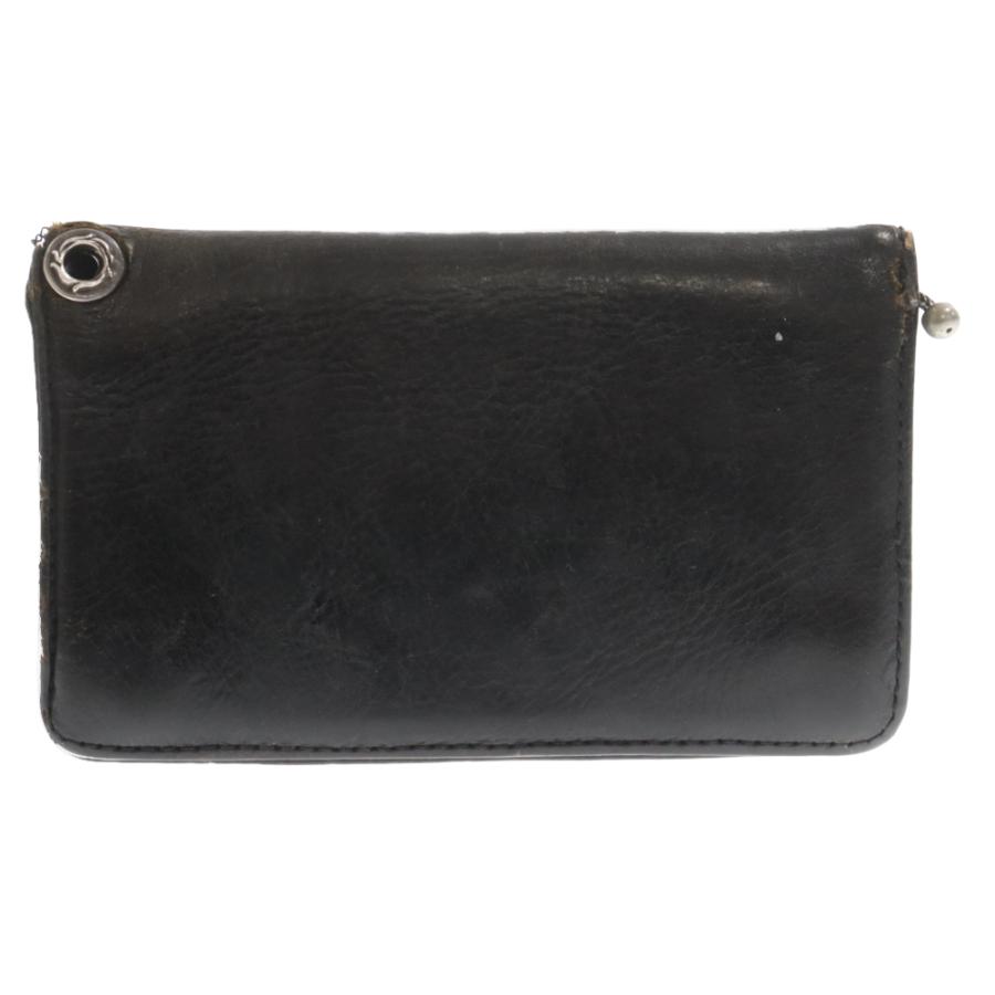 CHROME HEARTS（クロムハーツ） 1ZIP/1ジップ ボタンレザーウォレット