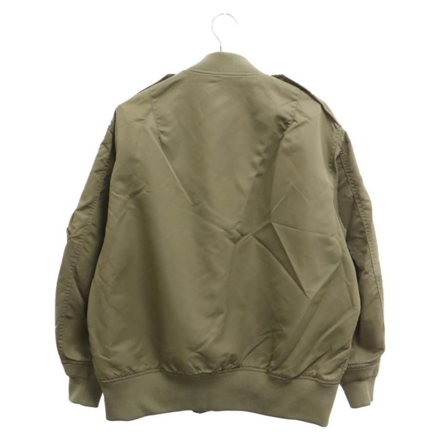 HYKE ハイク 23SS TYPE L-2A JACKET ナイロン MA-1ジャケット カーキ 17373｜shopbring｜02