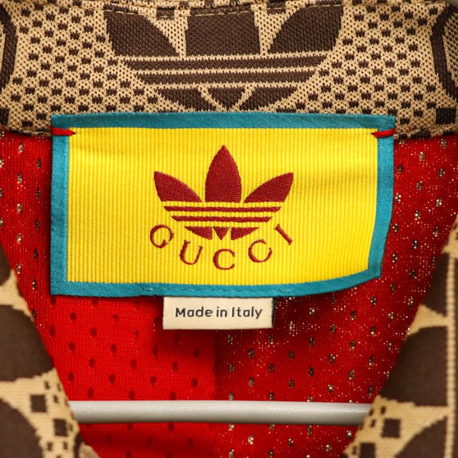 GUCCI グッチ×adidas アディダス GG トレフォイル 総柄 ジップ GUCCI グッチ×adidas アディダス GG トレフォイル 総柄 ジップ