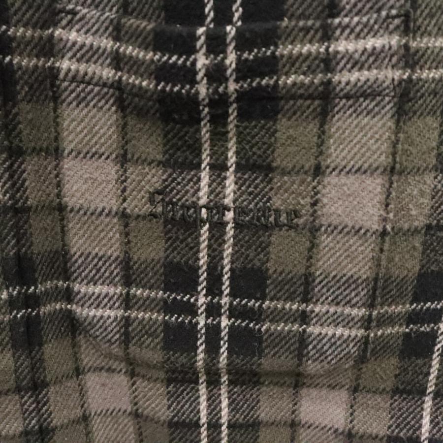 Supreme（シュプリーム） 23AW Tartan Flannel Hooded Shirts フード