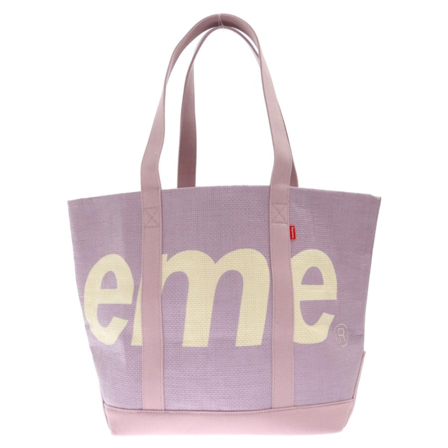 SUPREME シュプリーム 20SS Raffia Tote ラフィアトートバッグ 