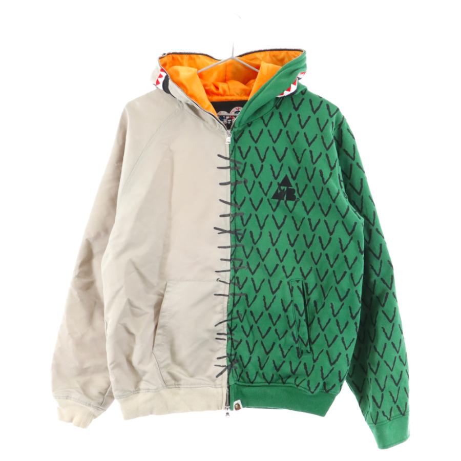 A BATHING APE アベイシングエイプ×AMBUSH 総柄 デザイン ジップ