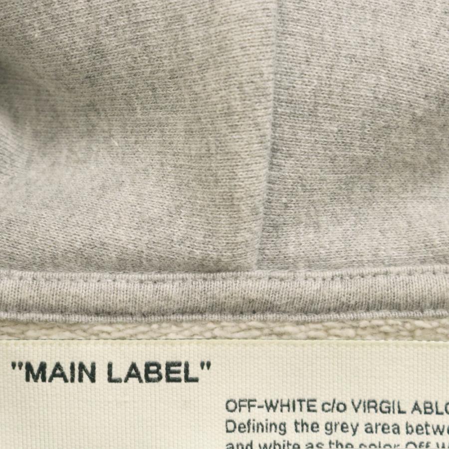 OFF-WHITE オフホワイト 19AW ACRYLIC ARROWS SLIM HOODIE バック 