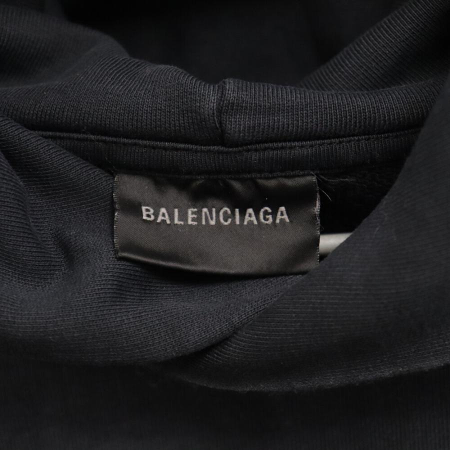 BALENCIAGA テープロゴプリントスウェット