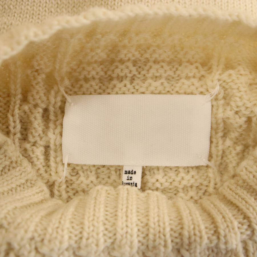Maison Margiela（メゾンマルジェラ） 22SS CABLE KNIT WOOL SWEATER