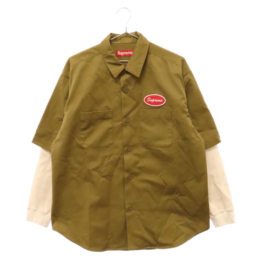 Supreme（シュプリーム） 23AW Thermal Sleeve Work Shirt サーマル