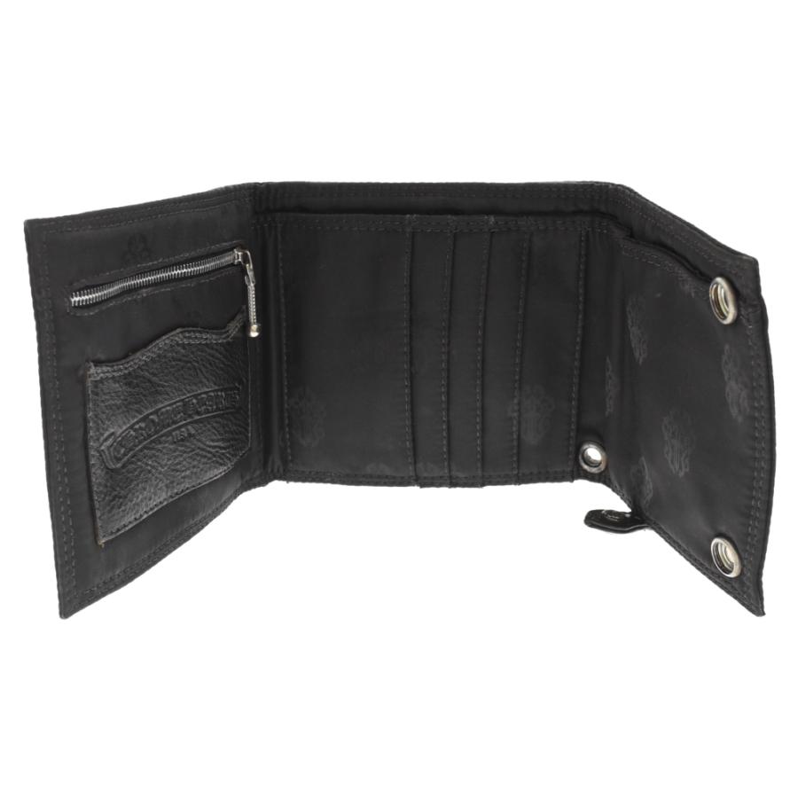 CHROME HEARTS クロムハーツ 3 FOLD NYLON WALLET 3 フォールド ナイロンウォレット ブラック｜shopbring｜04