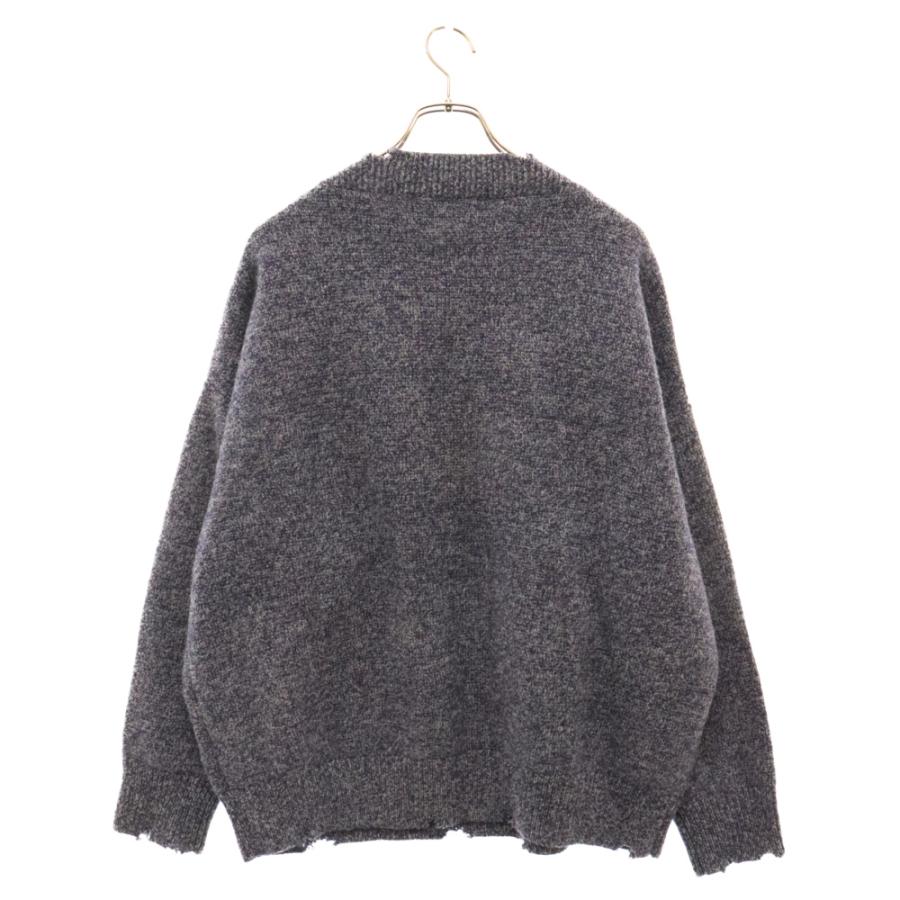 UNUSED アンユーズド DAMAGE 5G WOOL KNIT ダメージ加工 ウールニット 