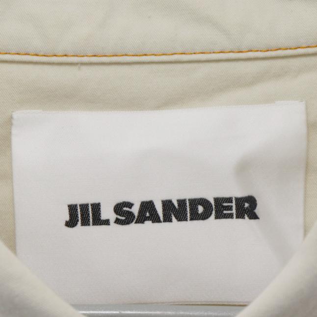 大人気再入荷 JIL SANDER ジルサンダー 21SS NEVER FADE AWAY シャツジャケット アイボリー JSMS420416