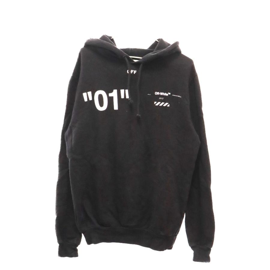 OFF-WHITE オフホワイト 18AW 01 DIAGONAL HOODIE ダイアゴナル