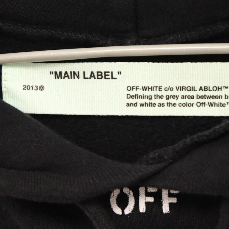 OFF-WHITE オフホワイト 18AW 01 DIAGONAL HOODIE ダイアゴナル