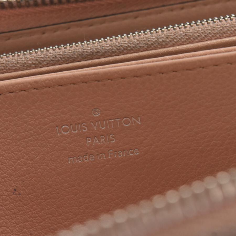 LOUIS VUITTON ルイヴィトン マヒナ モノグラム・マヒナ ジッピーウォレット 長財布 ピンク M61868｜shopbring｜06