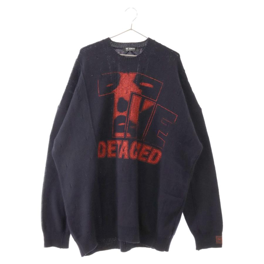 RAF SIMONS ラフシモンズ 22AW DETACHED ダメージ加工 ルーズ RAF SIMONS ラフシモンズ 22AW DETACHED ダメージ加工 ルーズ