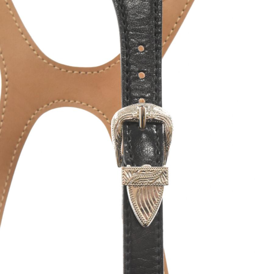 TOGA トーガ サスペンダー付き タイトスカート ブラック レディース  