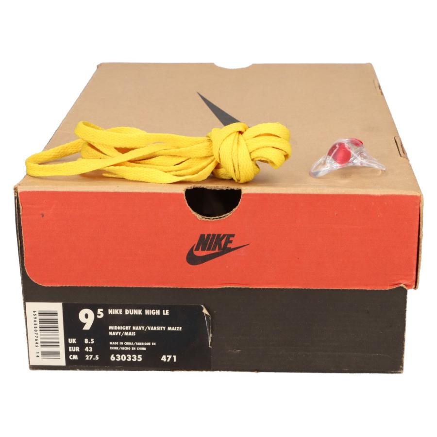 NIKE（ナイキ） 99年製 DUNK HIGH LE MICHIGAN 630335-471 ダンク
